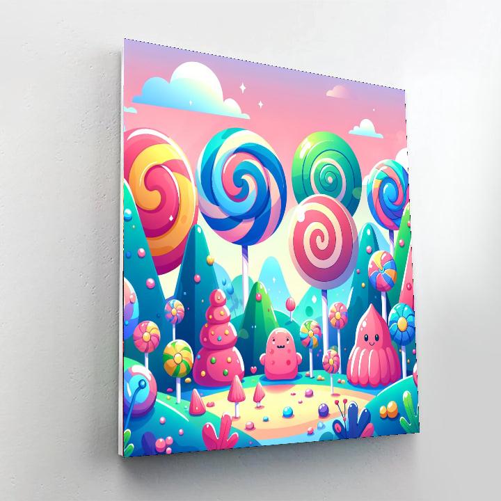 Sweet Candyland Adventures Paint By Numbers Kits