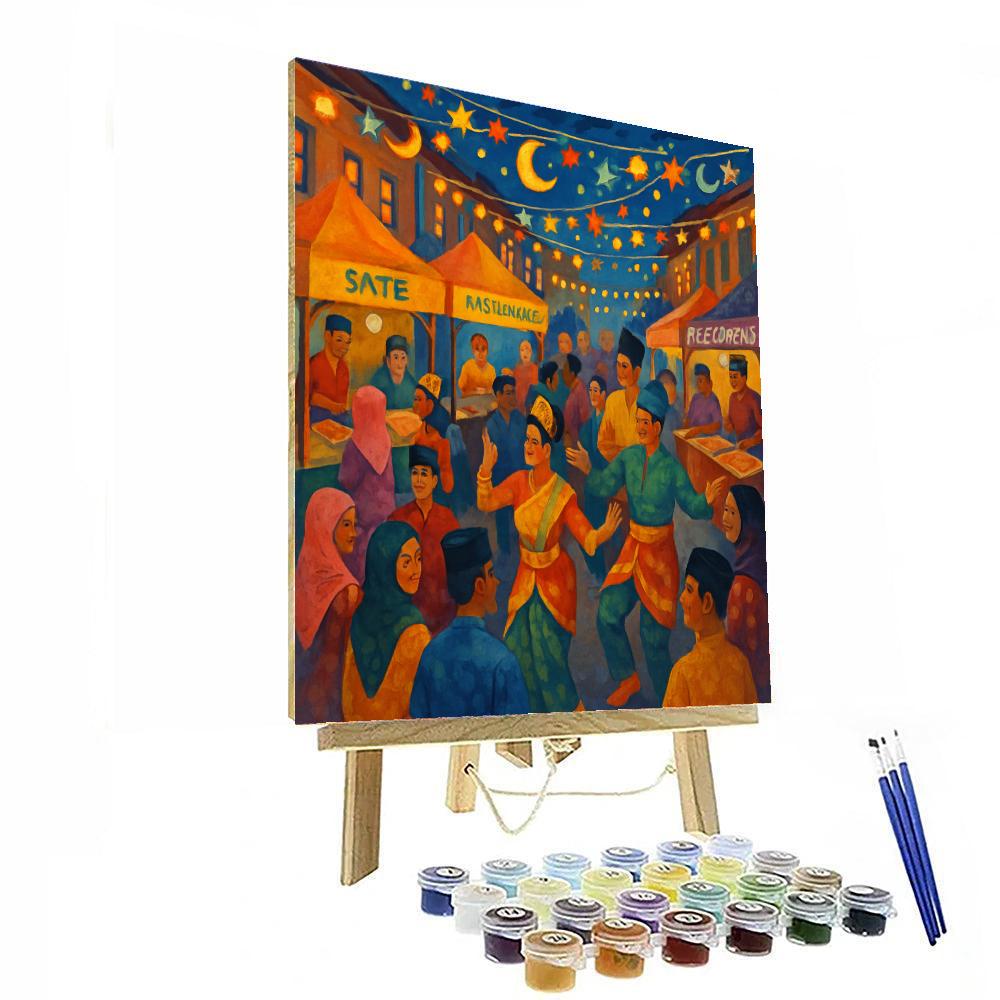 Eid Festival - Singapore Paint By Number
