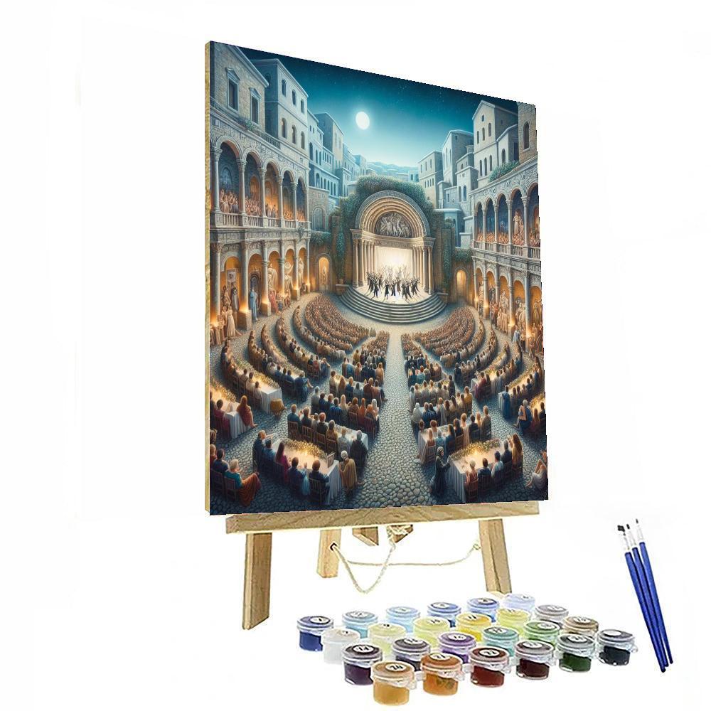 Spoleto Festival Dei Due Mondi - Spoleto, Italy Number Painting