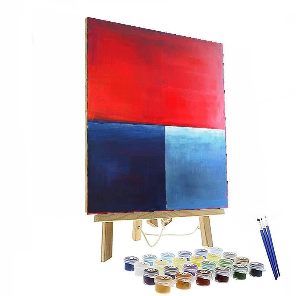 Mark Rothko Inspired Emotional Horizons  Paint By Numbers