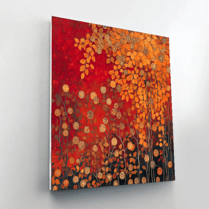 Gustav Klimt Inspired Autumn Radiance  Paint By Numbers
