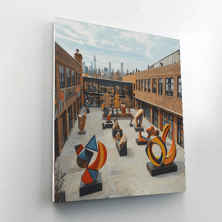 Moma Ps1 - New York City Paint By Numbers