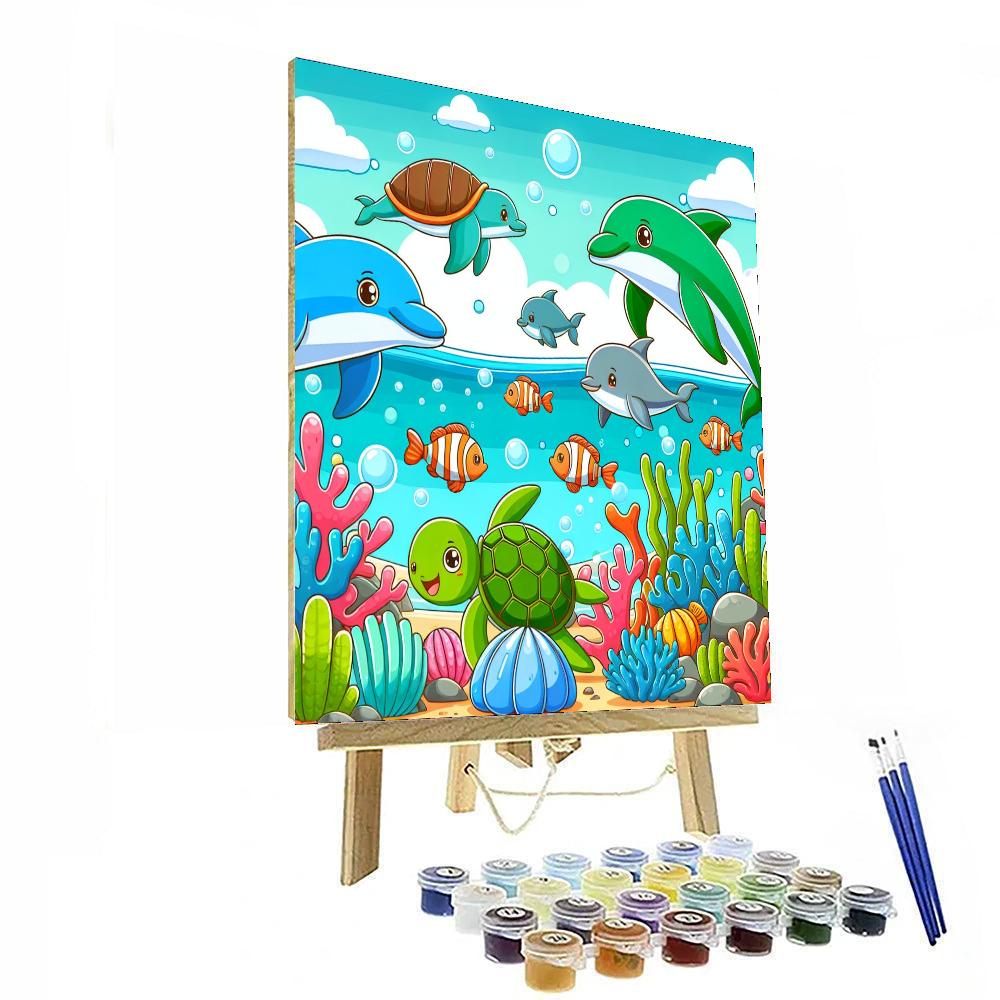 Incredible Ocean Adventure DIY Paint By Numbers