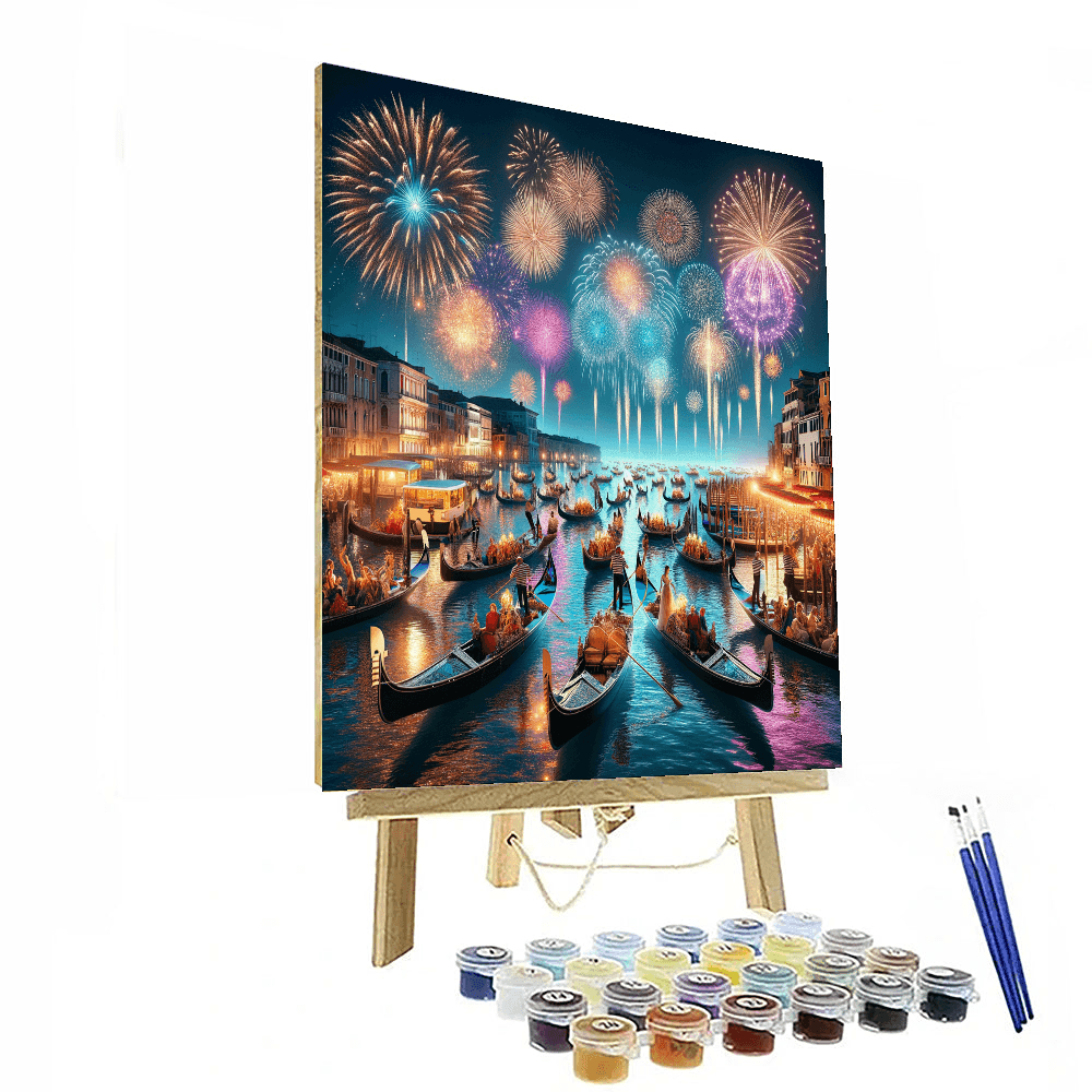 Festa Del Redentore - Venice Painting By Numbers Kit