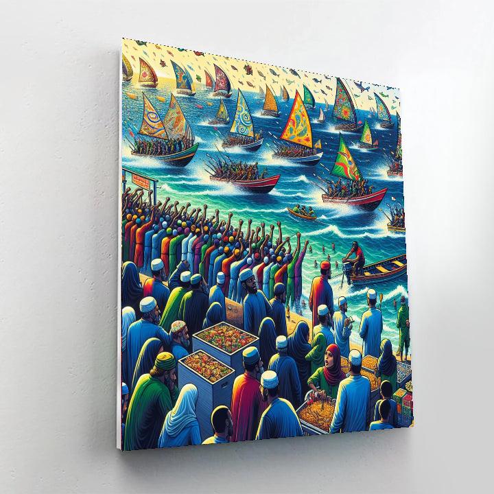 Festival Of The Sea Numbered Painting Kits