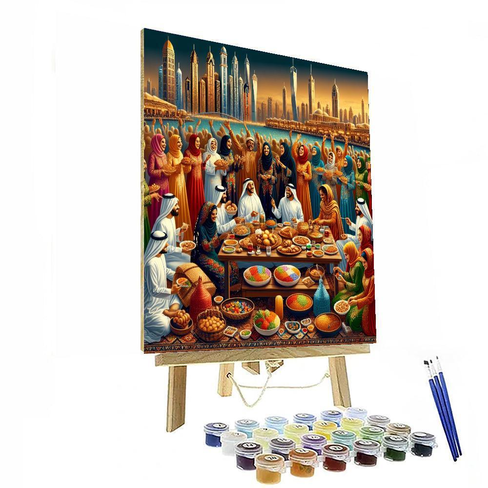 Eid Al-fitr - Dubai, Uae Paint By Numbers