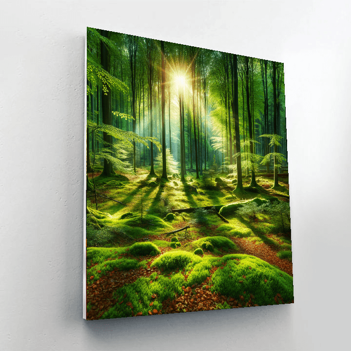 Forest Harmony DIY Paint By Numbers