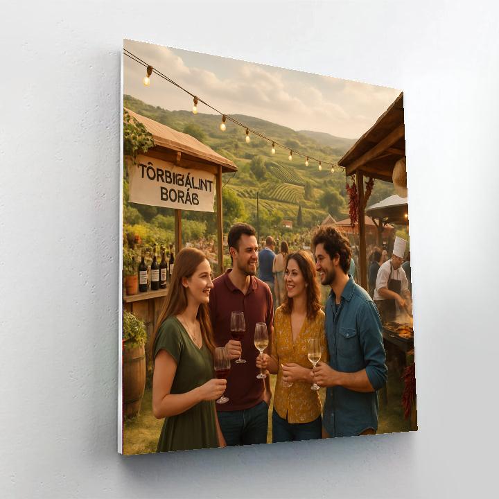 Törökbálint Wine Festival - Hungary Paint By Numbers Kits