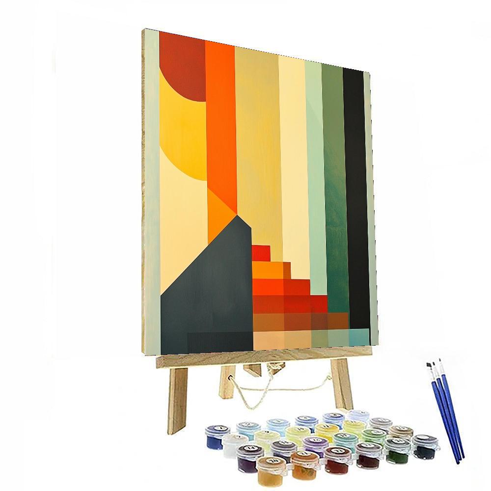 Kazimir Malevich Inspired Elements Of Abstraction  Paint By Color