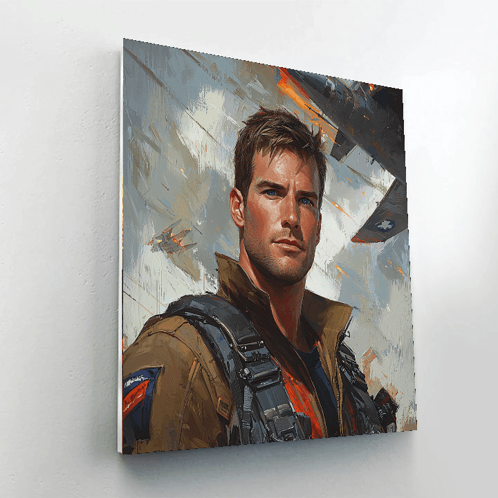 Tom Cruise: Soaring High With Maverick Ambitions Paint By Number