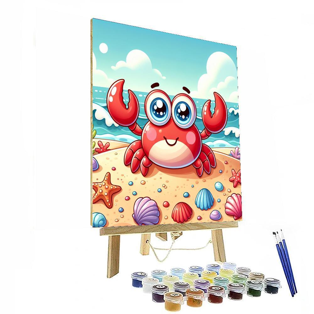 Cuddly Crab Numbered Painting Kits