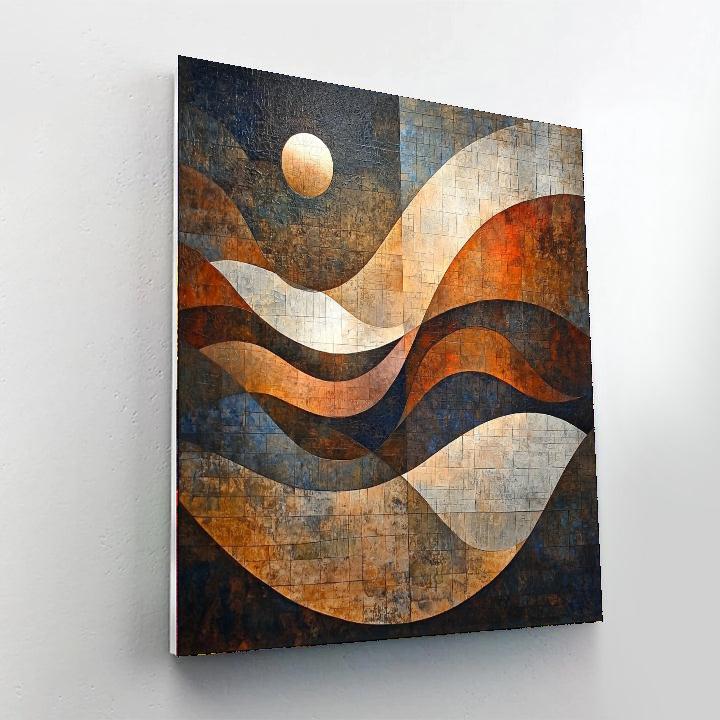 Max Ernst Inspired Mysterious Dreams  Paint By Numbers Art