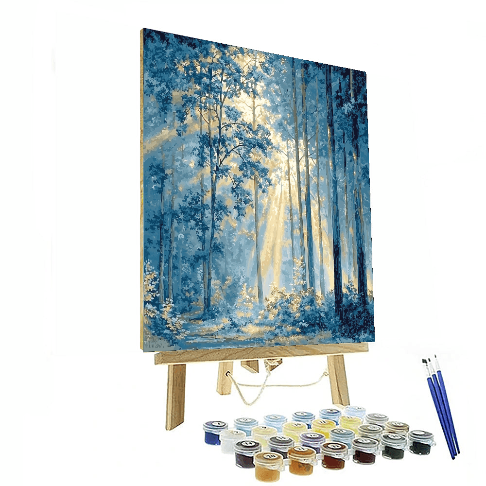 John Constable Inspired Time In The Forest  Paint By Numbers Kits