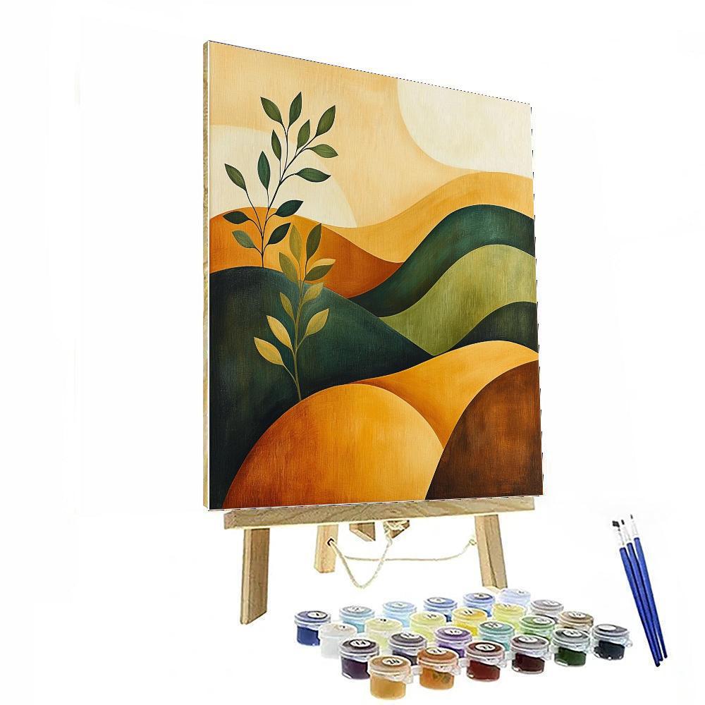 Paul Klee Inspired Nature's Echoes  Paint By Color