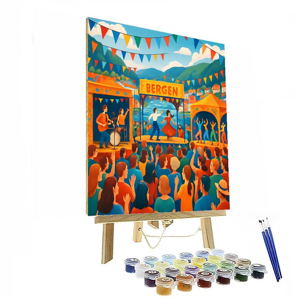Bergen International Festival Paint By Numbers Kits
