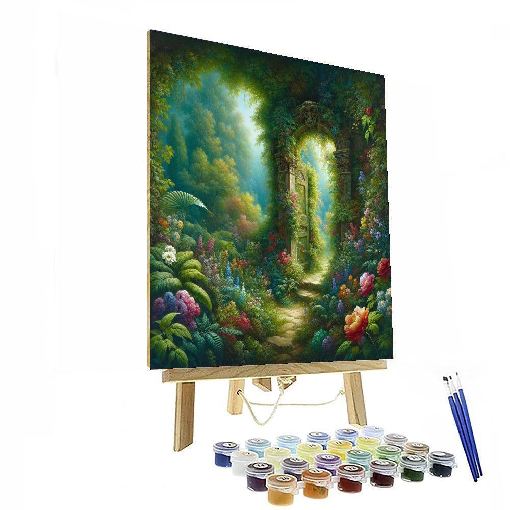 Hidden Garden Mystery Paint By Number