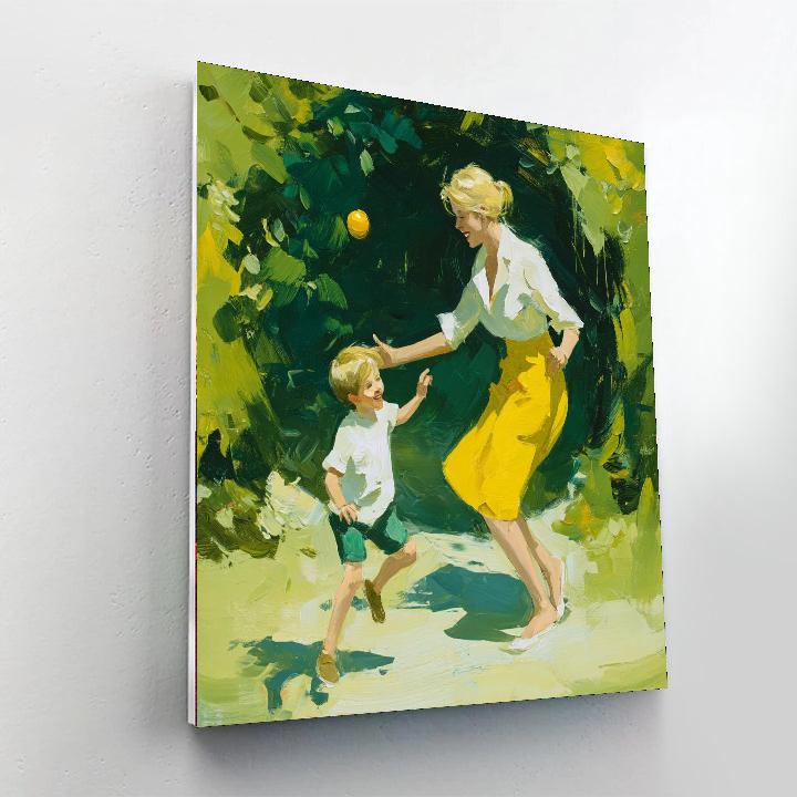 Laughter In The Park Numbered Painting Kits