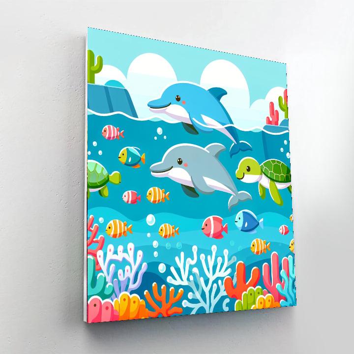 Oceanic Journey DIY Paint By Numbers