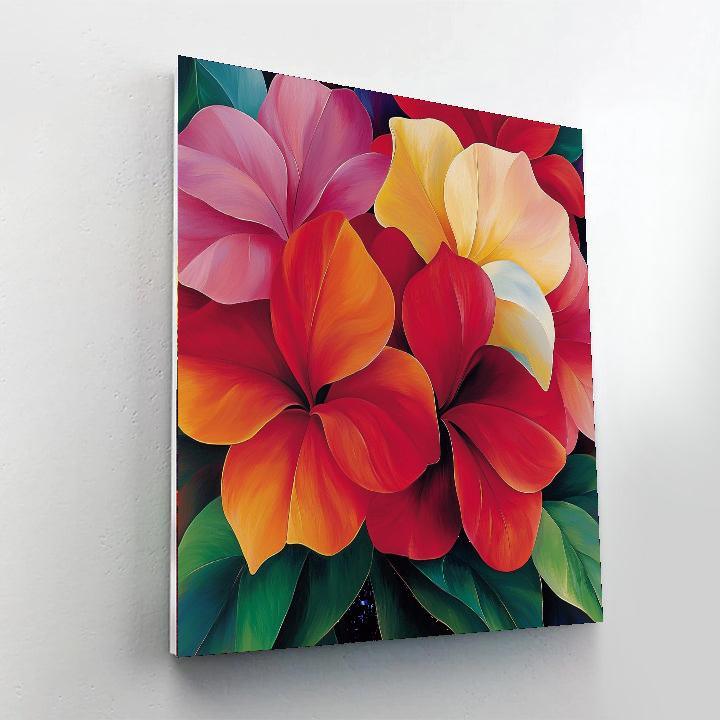 Georgia O’Keeffe Inspired Eternal Springs  Paint By Numbers Kits