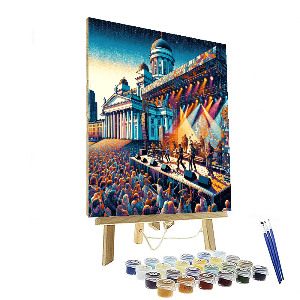 Helsinki Festival - Finland Number Painting