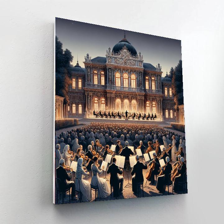 Vienna Philharmonic Summer Night Concert - Austria Paint By Color