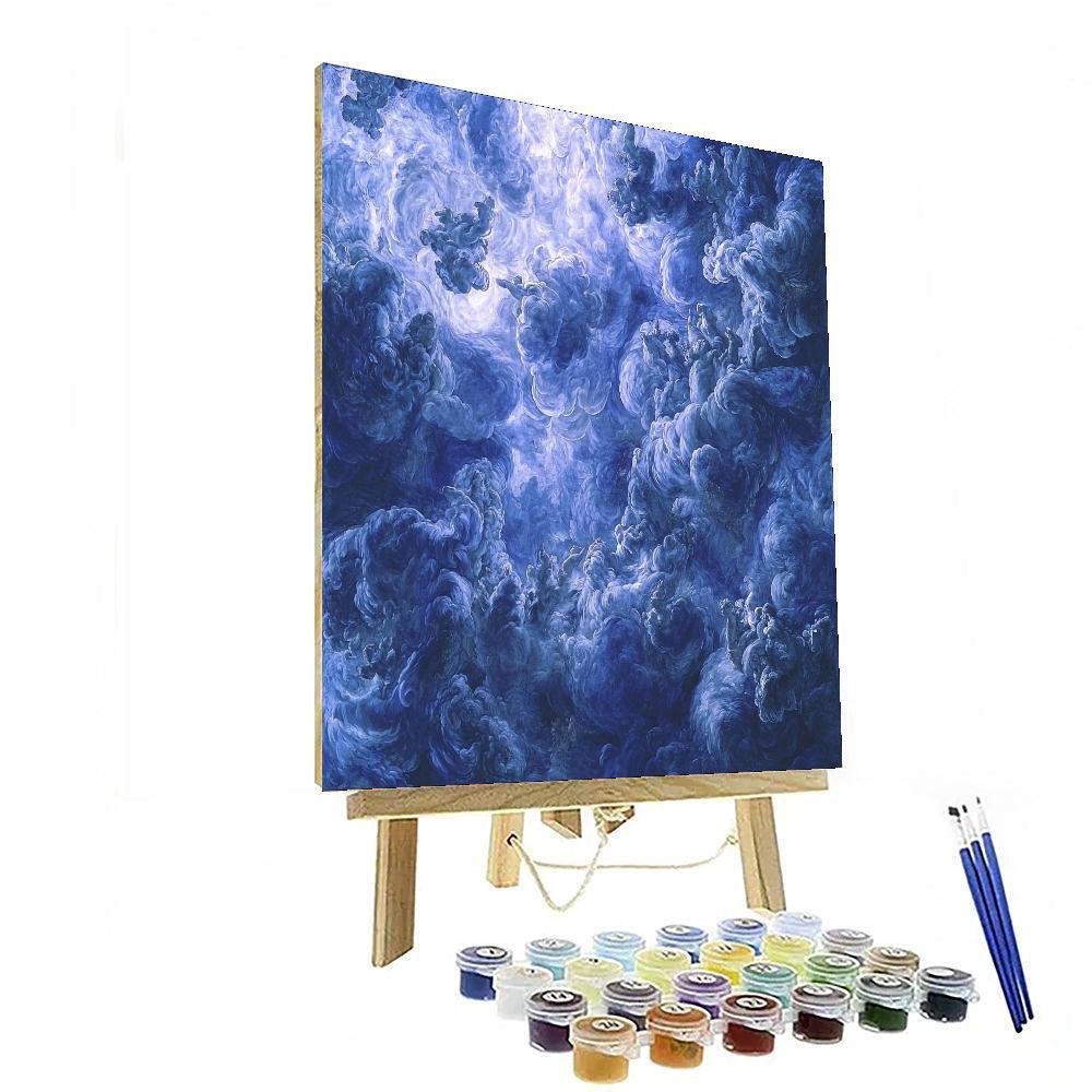 Michelangelo Inspired Storm's Crescendo  Paint By Numbers