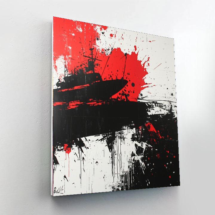 Banksy Inspired Dreams Of Liberation  Numbered Painting Kits