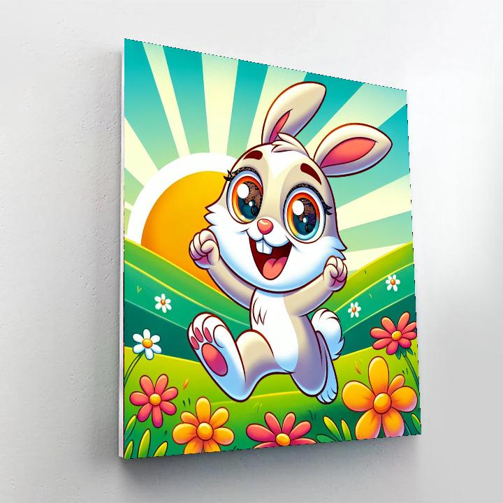 Adventurous Rabbit Numbered Painting Kits