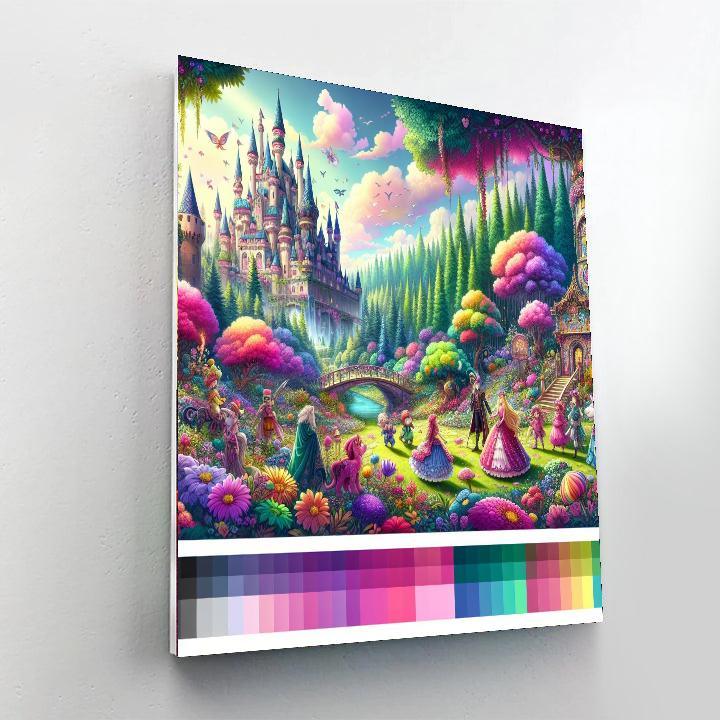 Fabulous Fairytale Adventure Painting By Numbers Kit