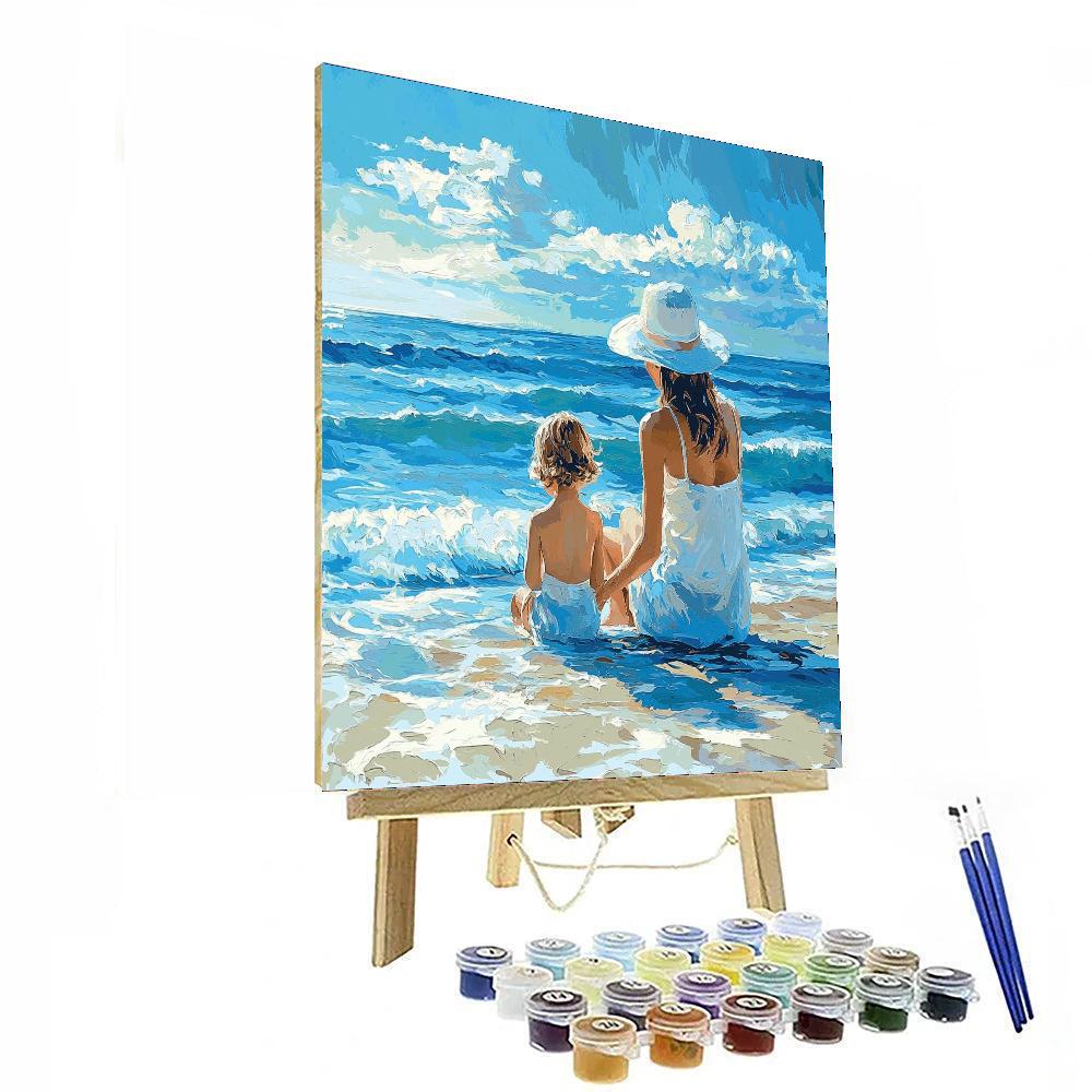 Seaside Mother’s Love Paint By Color