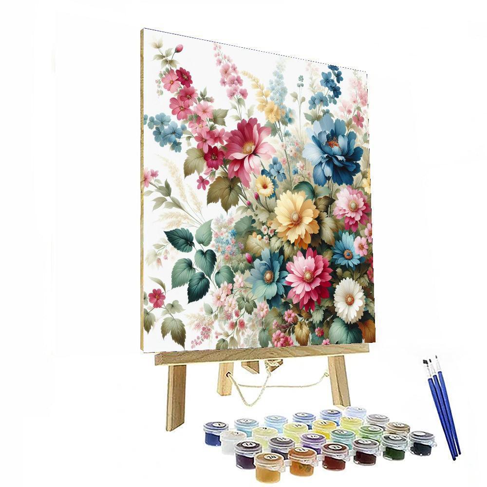 Floral Fantasy Scene - DIY Painting By Numbers Kit – Artistry Rack