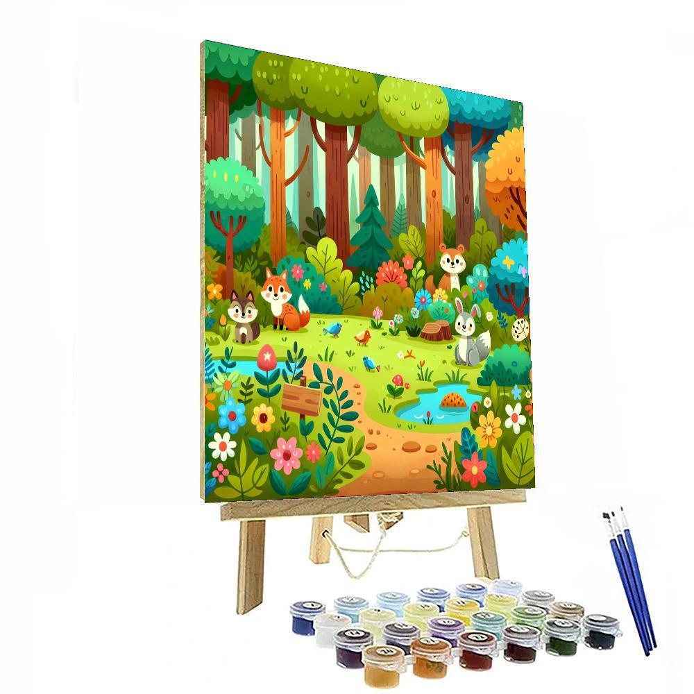 Nature's Secret Hideaway Paint By Numbers Kits