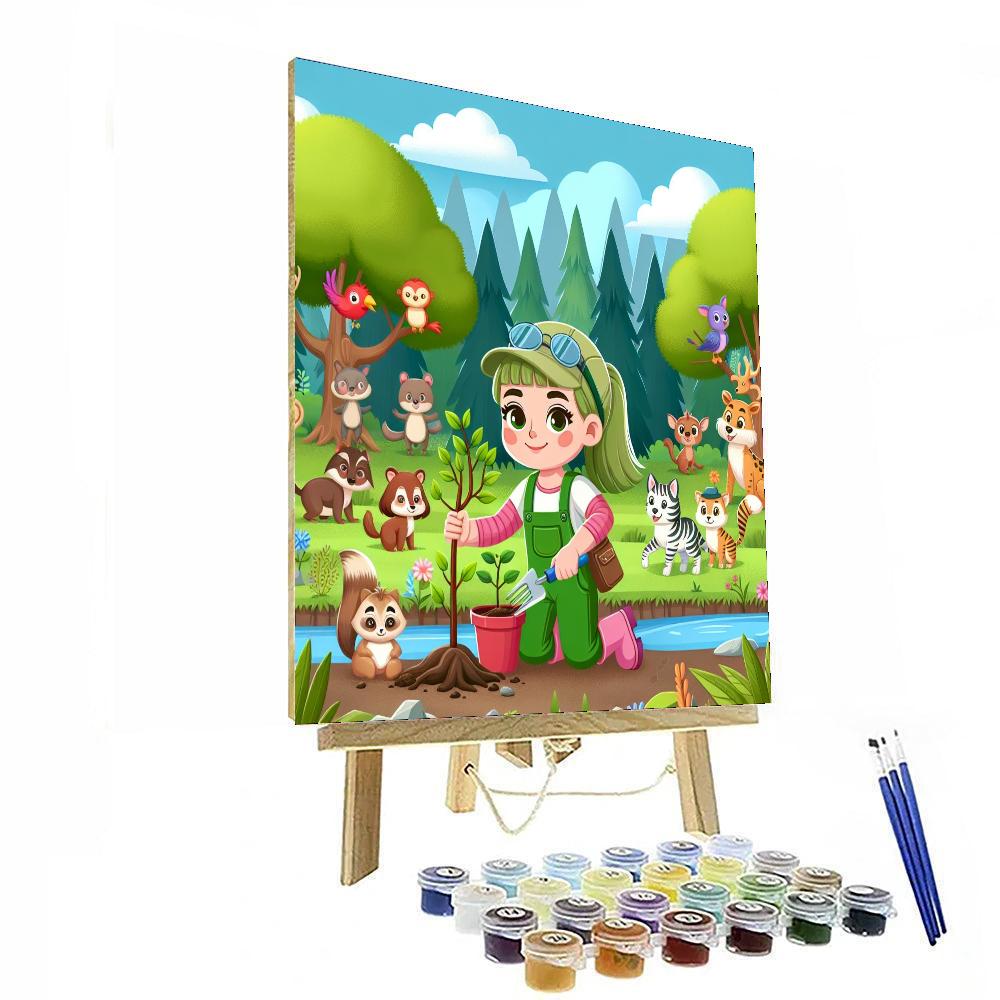 Eco Adventure Ranger DIY Paint By Numbers
