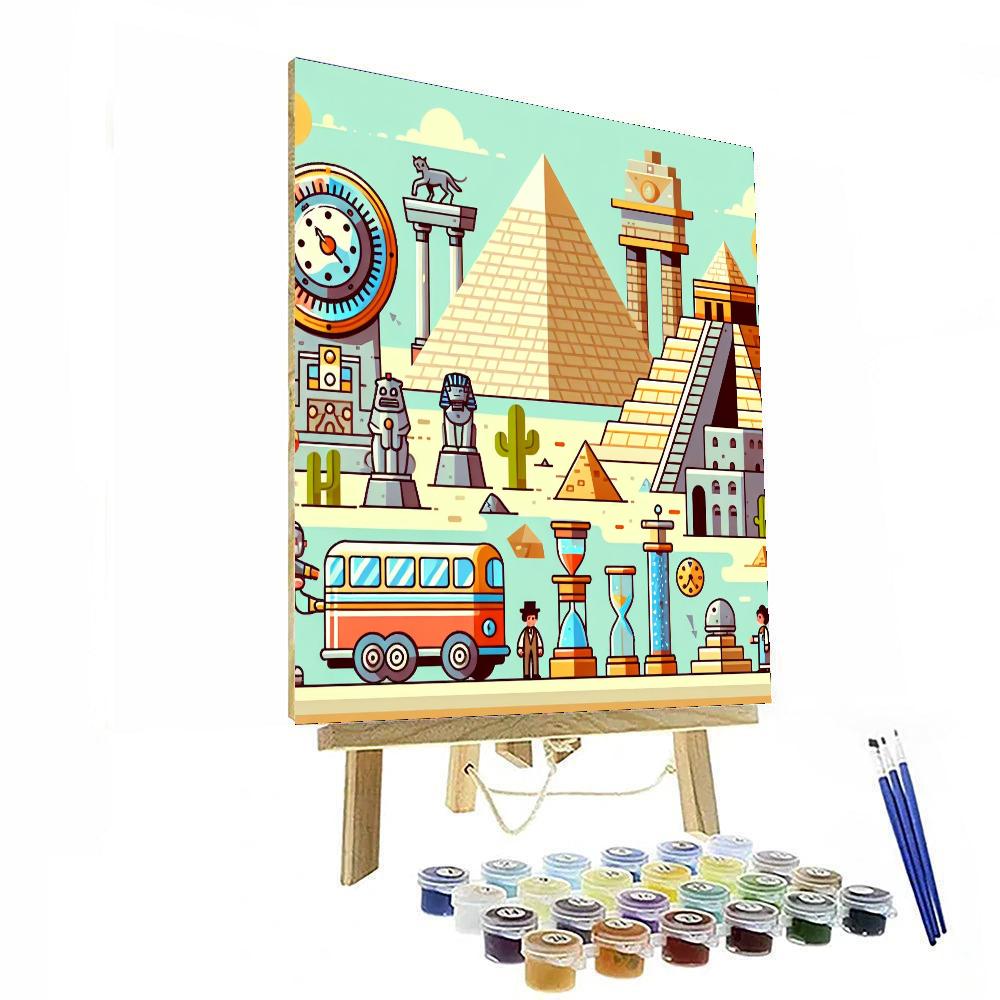 Time Machine Adventures Paint By Number