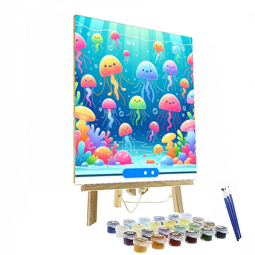 Jolly Jellies Paint By Numbers Art