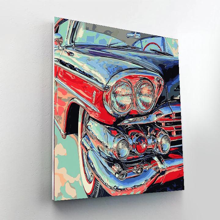 Norman Rockwell Inspired Vintage Voyager  Paint By Number