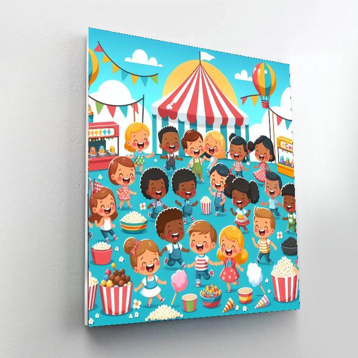 Fantastic Carnival Celebration Paint By Numbers