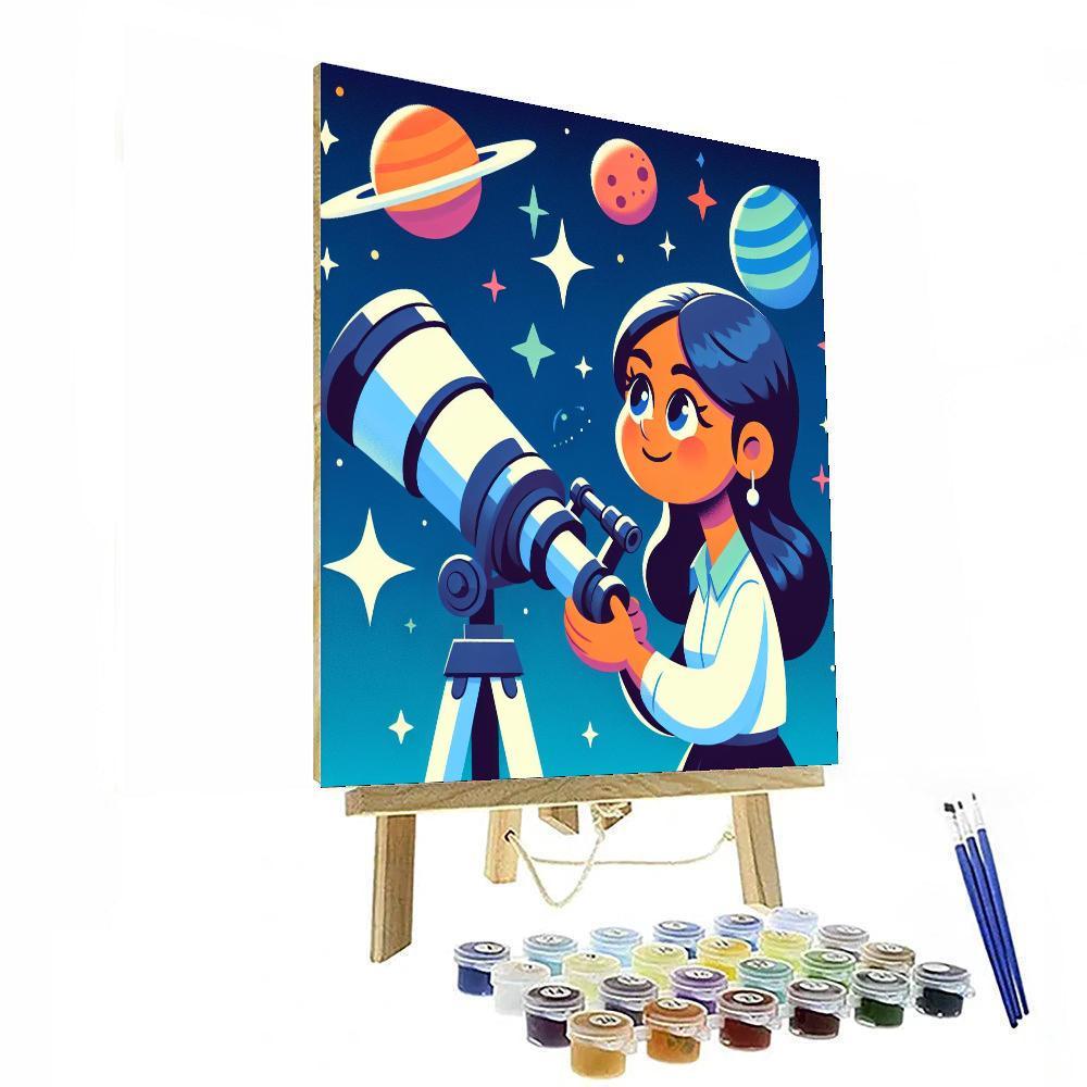 Cosmic Discovery DIY Paint By Numbers
