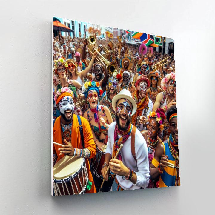 Kaapse Klopse - South Africa Numbered Painting Kits