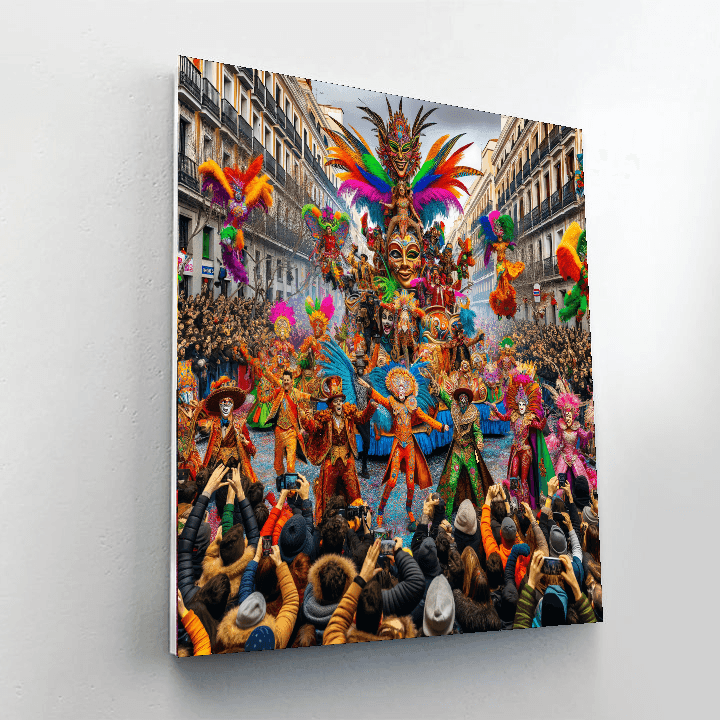 Madrid Carnival Paint By Numbers Kits