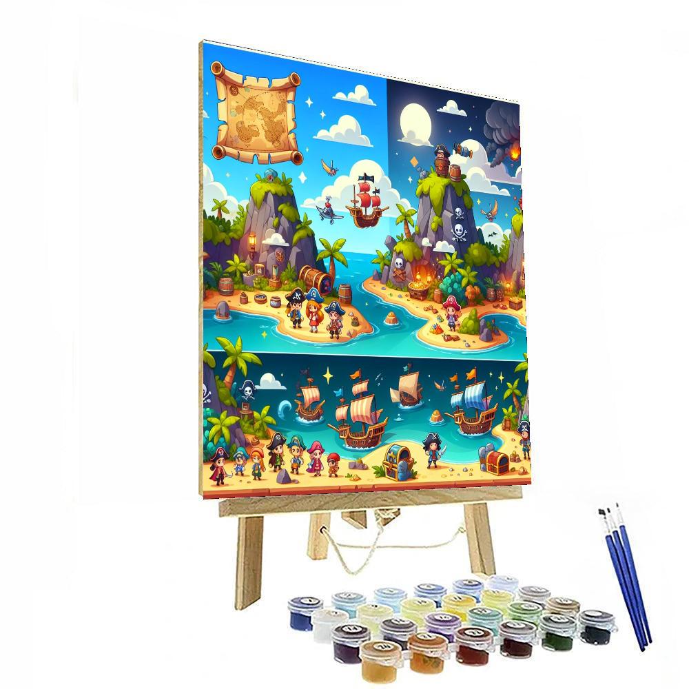 Island Of Adventure Numbered Painting Kits