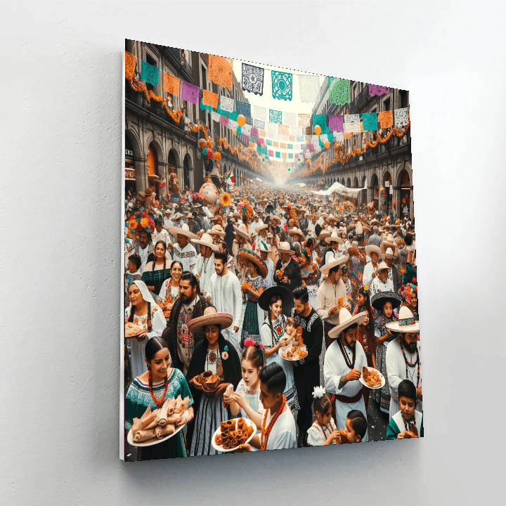 Día De La Candelaria - Mexico Painting By Numbers Kit