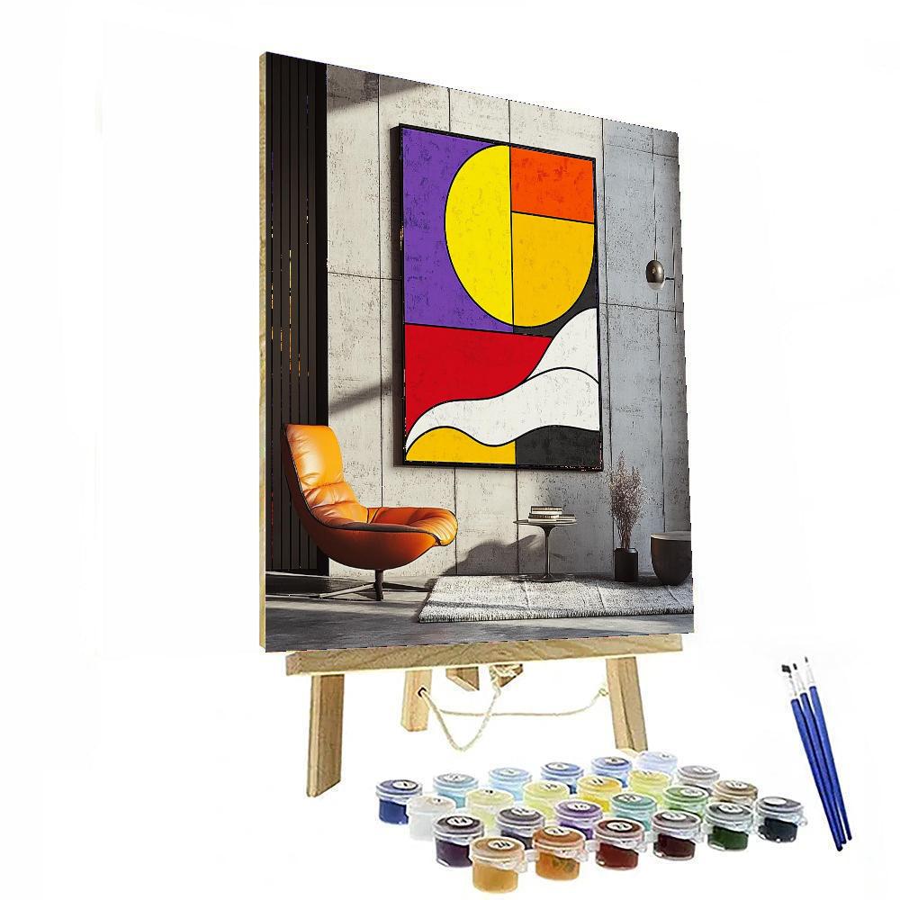 Banksy Inspired Power Of Simplicity  DIY Paint By Numbers