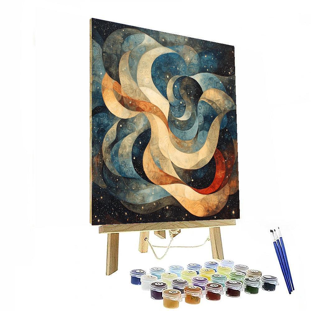 Nandalal Bose Inspired Cosmic Dance Of Nature  DIY Paint By Numbers