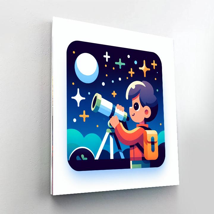 Star Gazer’s Dream Painting By Numbers Kit