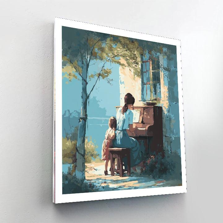 Mother's Love Symphony Number Painting