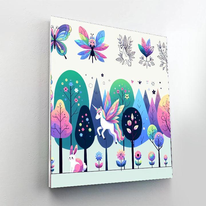 Forest Fairy Tale Paint By Number