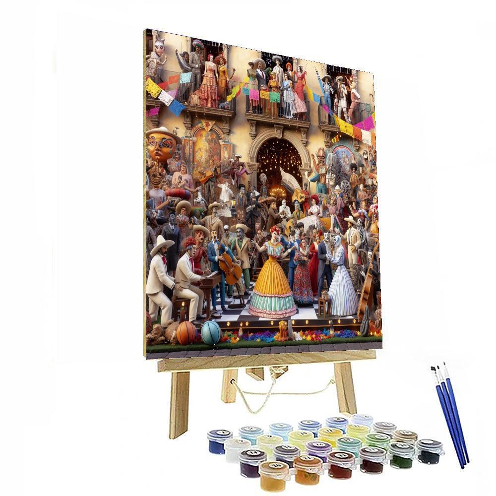 Cervantino Festival - Mexico Paint By Number