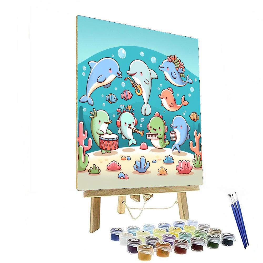Oceanic Melody Painting By Numbers Kit