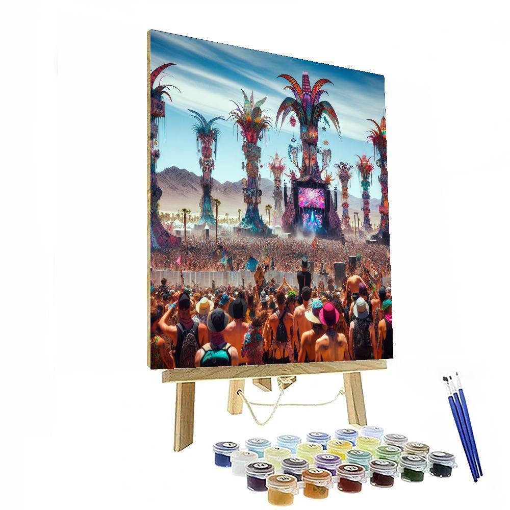 Cochella Valley Music And Arts Festival - United States Paint By Numbers